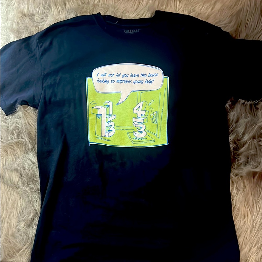 Gildan Black Short Sleeve Tee with Graphic Design